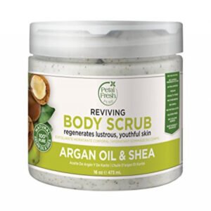 مقشر طبيعي للجسم بزيت الارجان والشيا